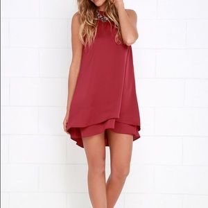 Red Swing Dress